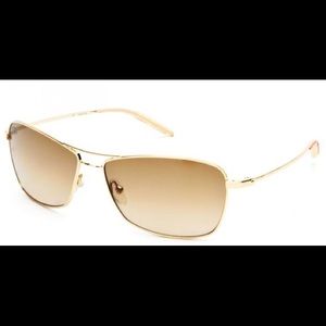 Oliver Peoples Aviator Sunglasses Aviatrix Gold
