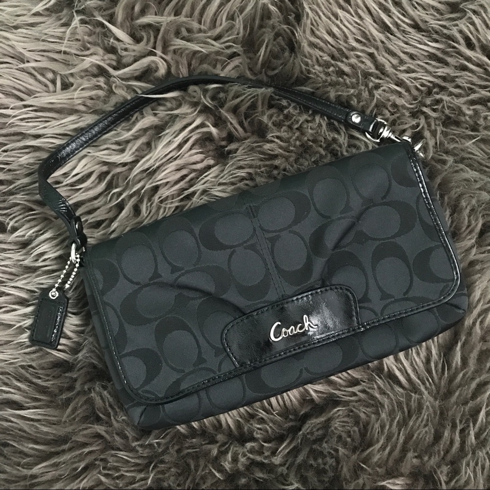 Coach wristlet clutch