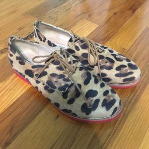 Steve Madden Cheetah Oxfords - Good Condition!