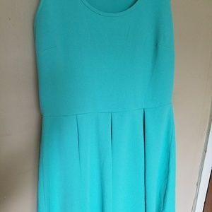 Mint Fit and Flare dress