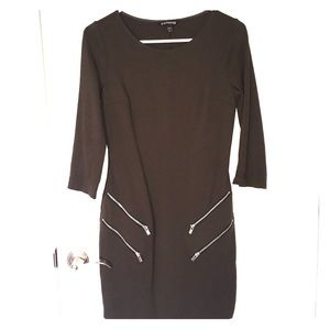 Express Green S Dress