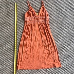 Zara basic spaghetti strap midi dress