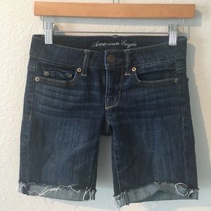 American eagle denim shorts