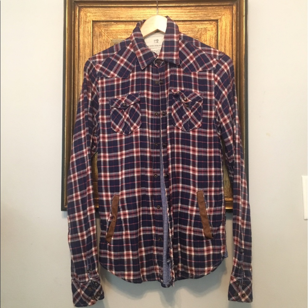 Scotch & Soda flannel shirt