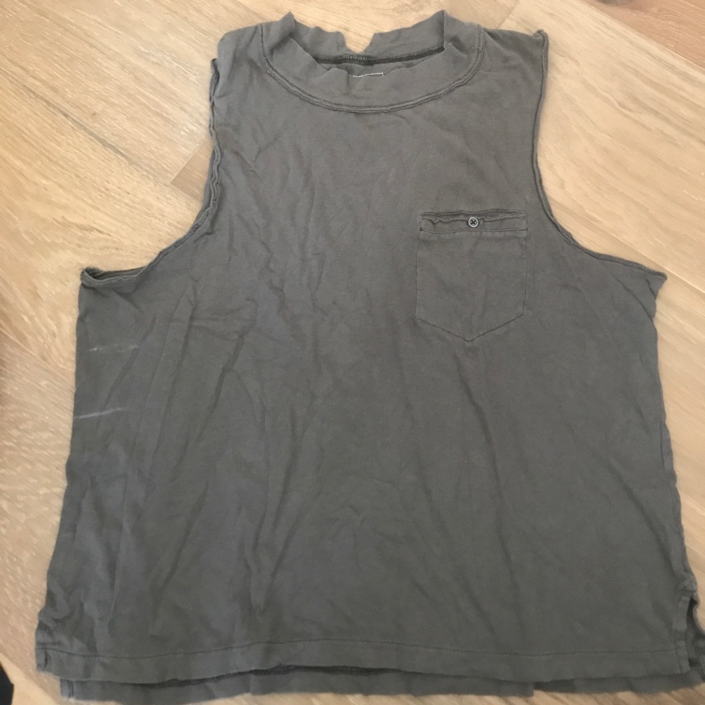 we the free green tank top