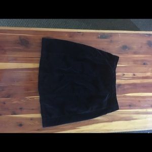 Black Gap brand A-line skirt