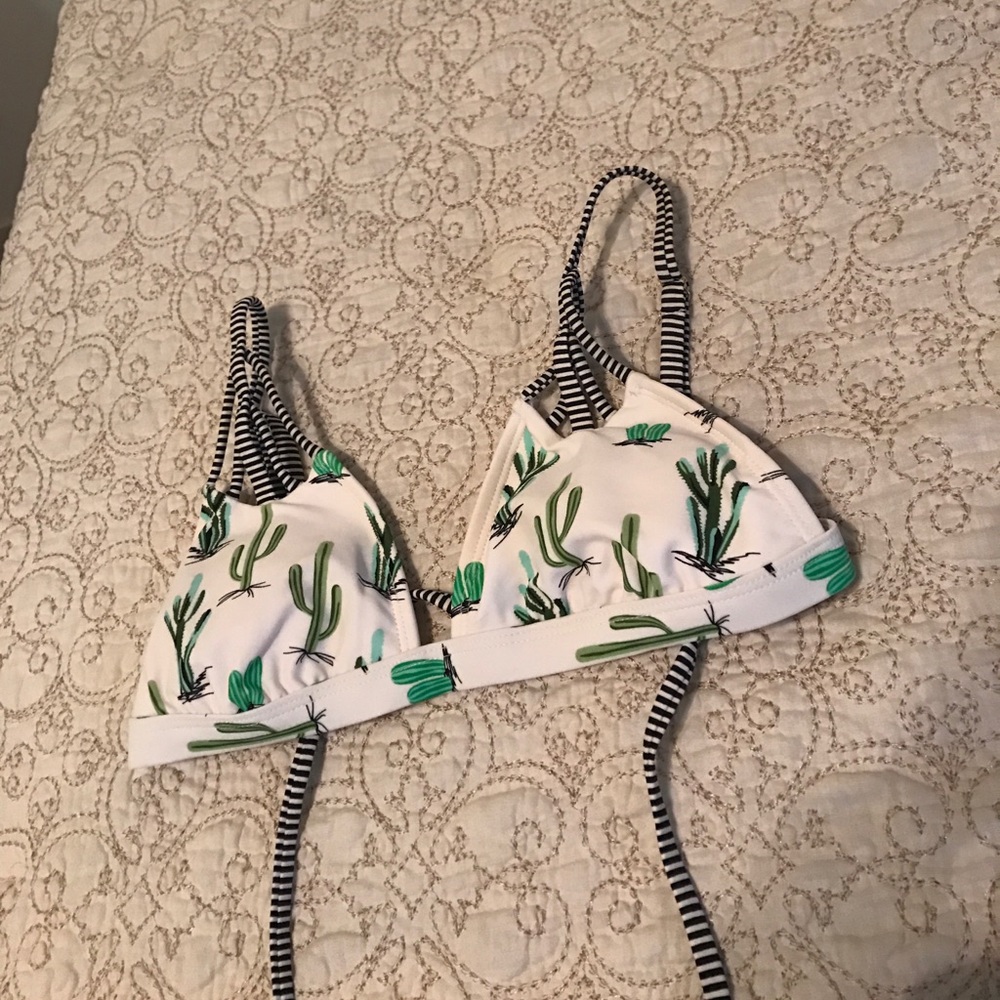 Cactus bikini top
