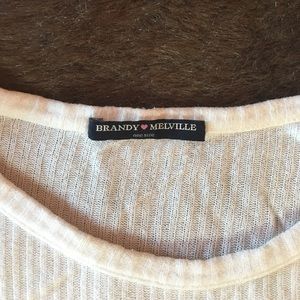 White ribbed crop top