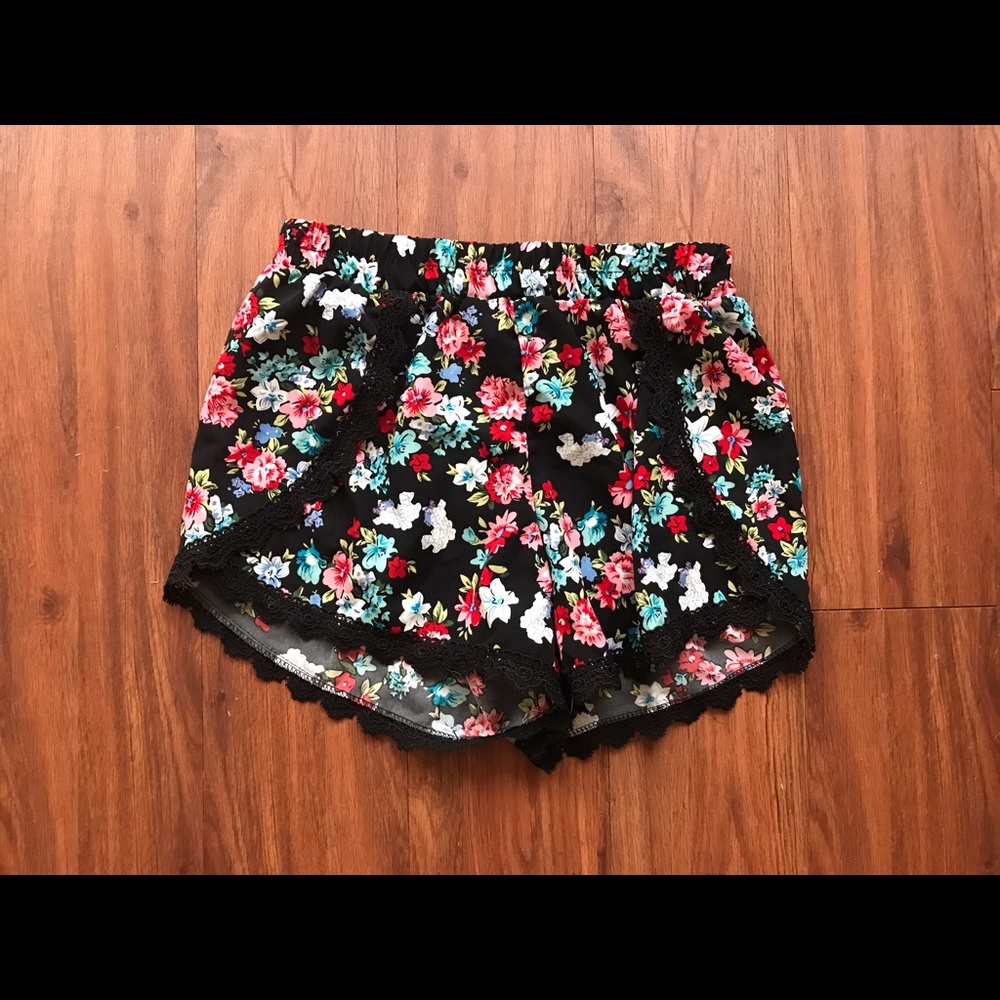 Floral shorts
