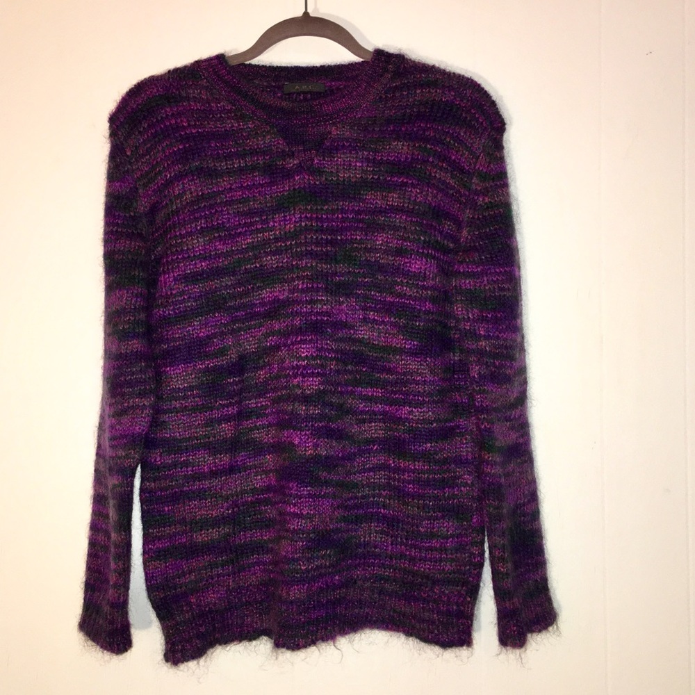 APC mohair and merino wool pullover sweater