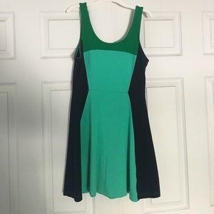 color block dress