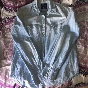 denim button shirt