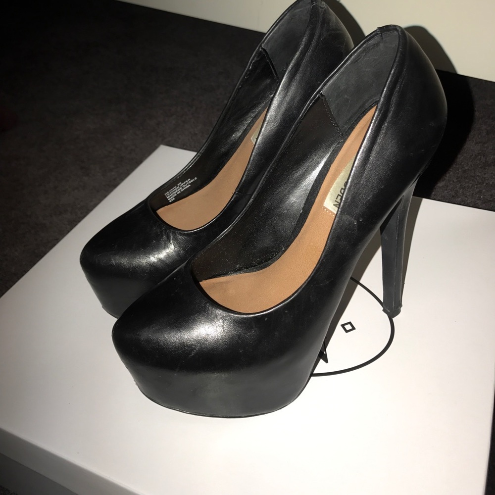 Black Platform Heels