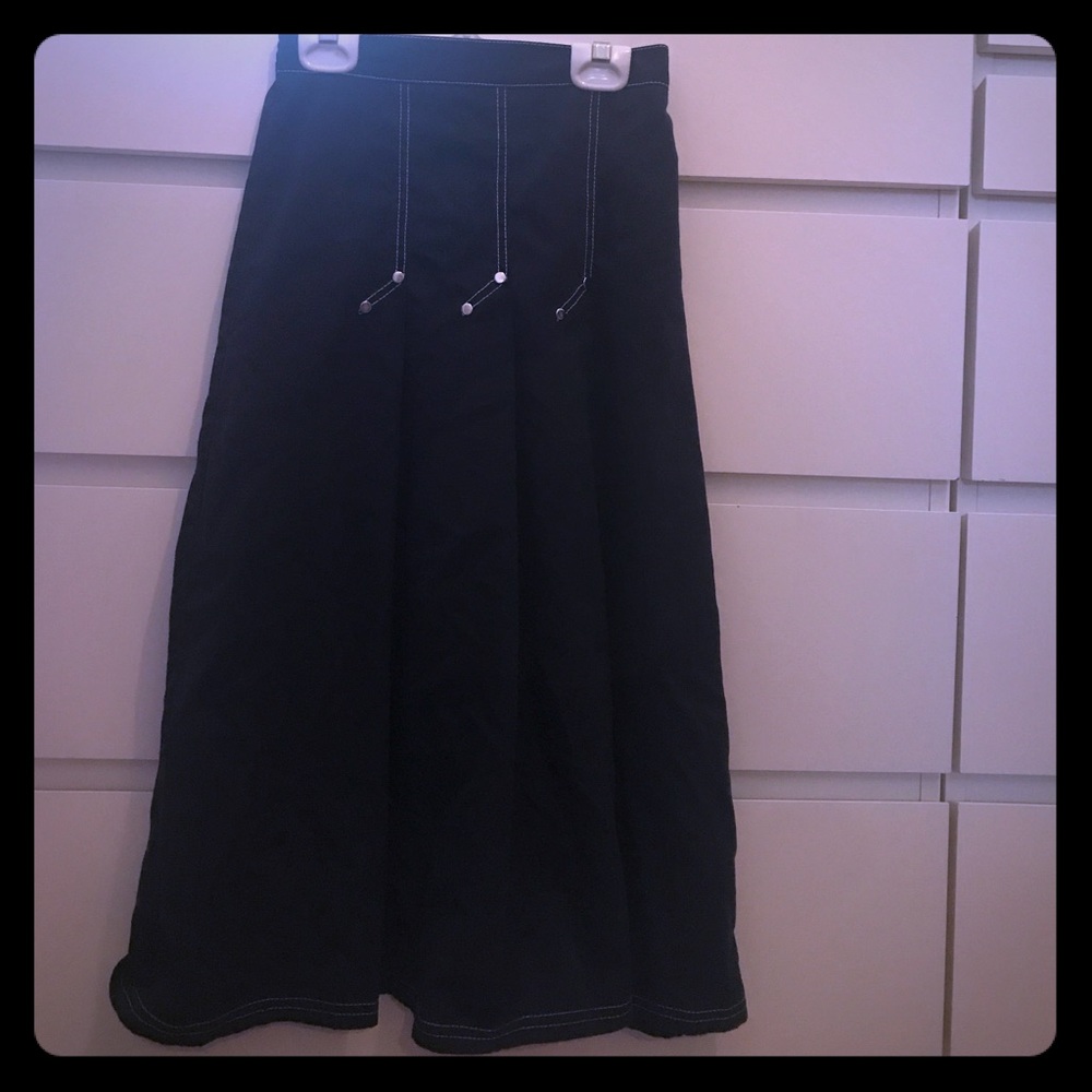Navy blue skirt