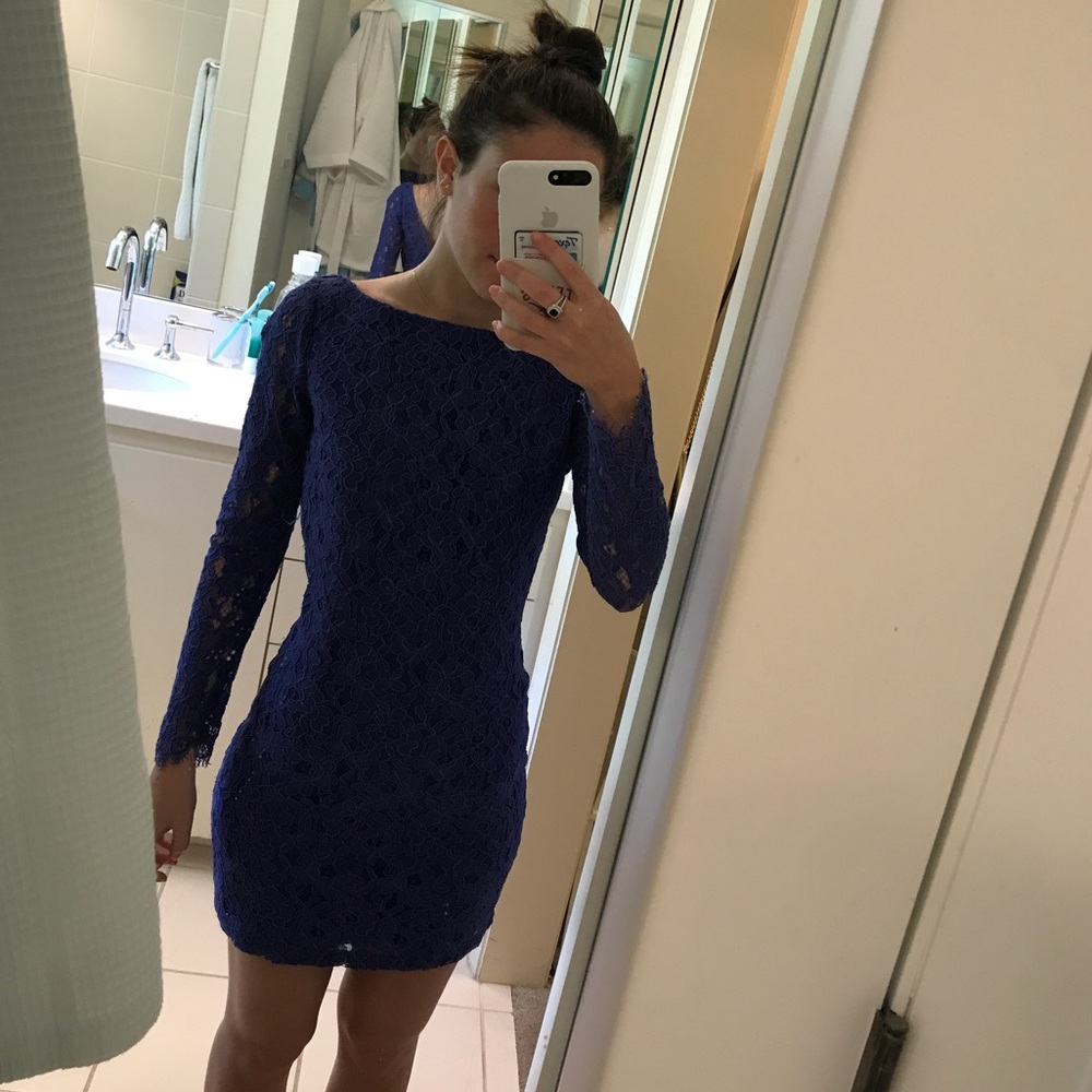 Wyatt Collection Purple Dress