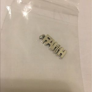 james avery - "faith" charm