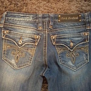 Rock Revival Boot cut Jean as 30L inseam 33
