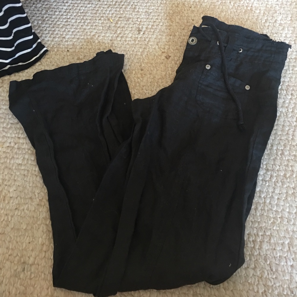 Linen beach pant