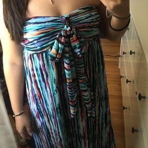 Multicolored maxi dress