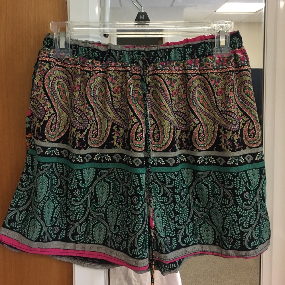 Paisley shorts