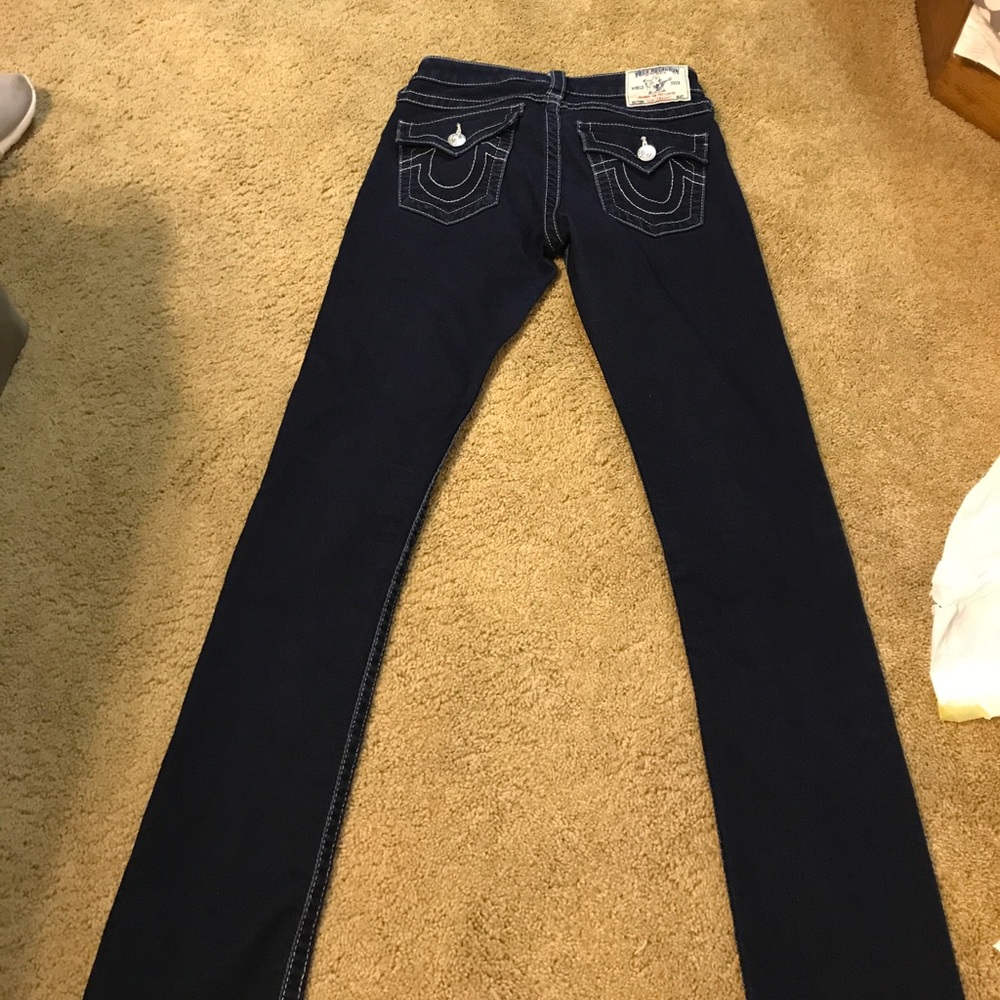 Blue wash true religion jeans