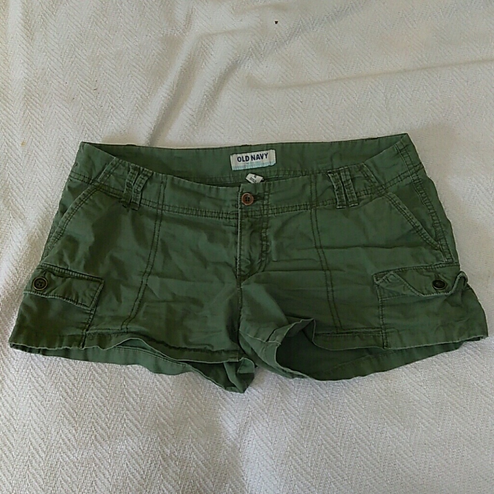 Green shorts