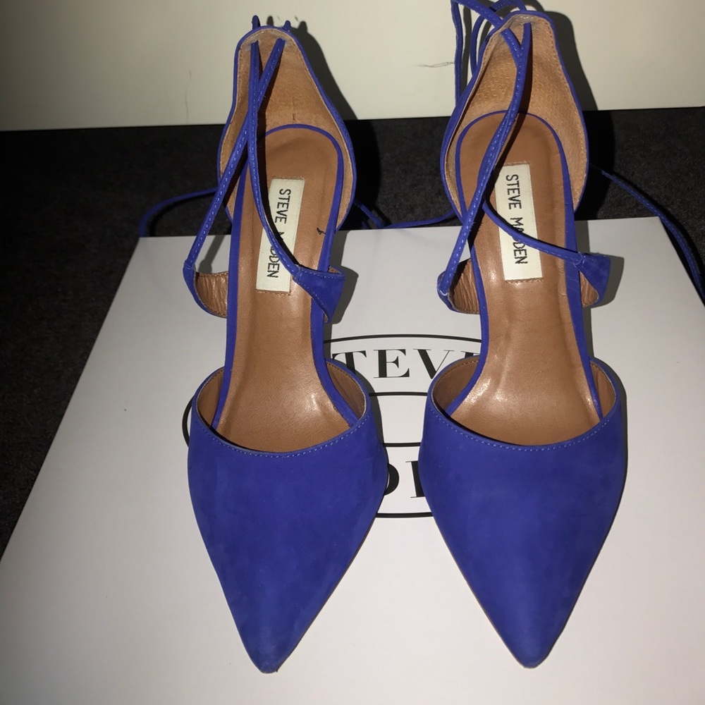 Steve Madden Royal Blue Heels