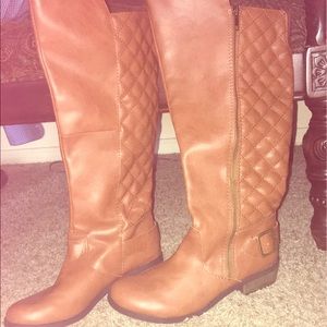 Brown Knee High Boots