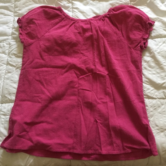 Christopher & Banks Pink Shirt - Picture 2 of 4