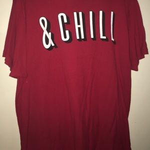 Netflix and chill tee