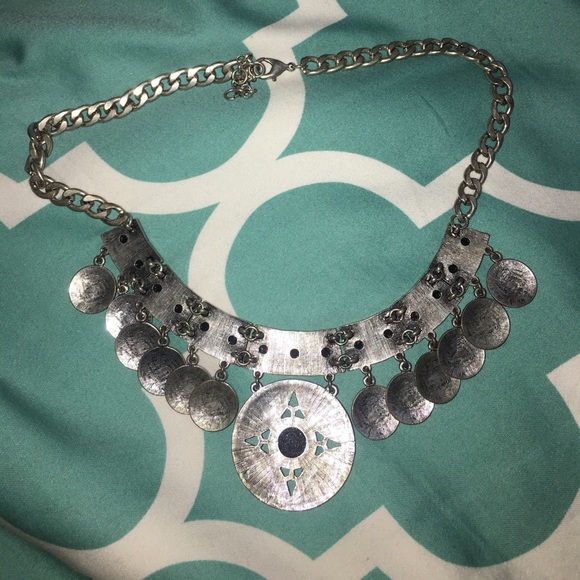 Black and silver tribal necklace❤ - Picture 2 of 2