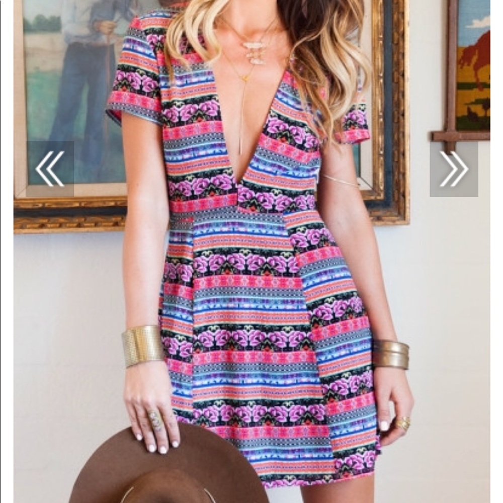 SSHOW ME YOUR MUMU IBIZA MINI DRESS