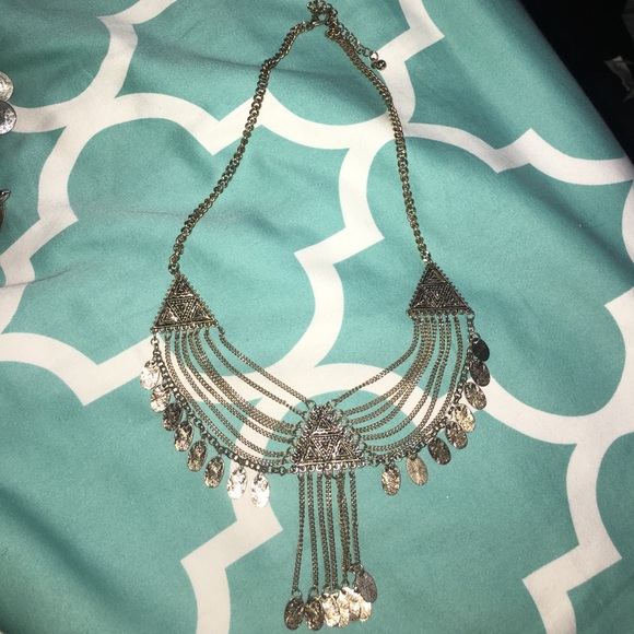 Gold tribal necklace❤ - Picture 1 of 2