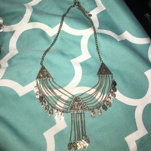 Gold tribal necklace❤
