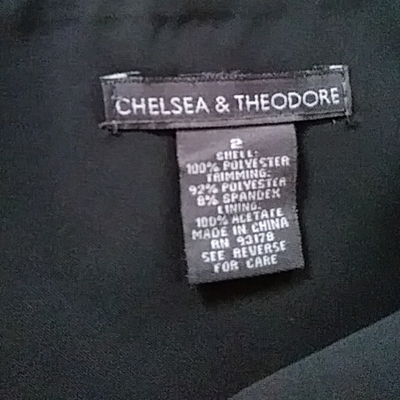 Chelsea and theodora black and gray skirt - Picture 5 of 5