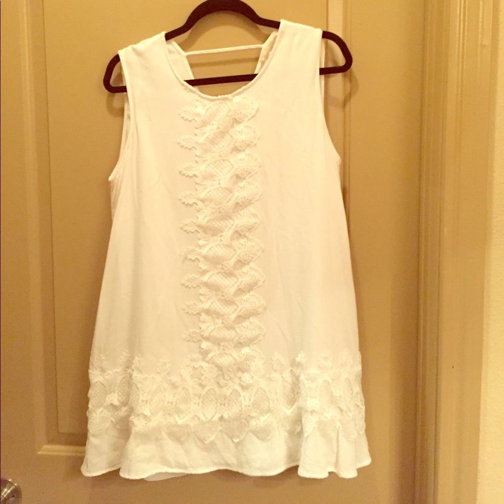 White summer dress!