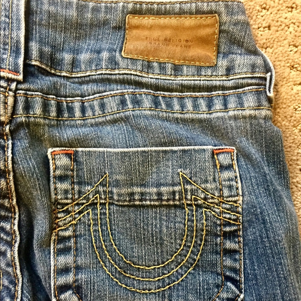 True Religion Cropped Jeans Size 25