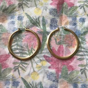 Premier Designs Gold Hoop Earrings
