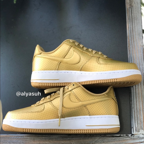 Nike Air Force Gold 1 '07 LV8 M, size 10 - Picture 4 of 8