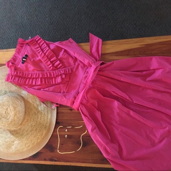 Pink White House Black Market brand dress - Picture 1 of 4