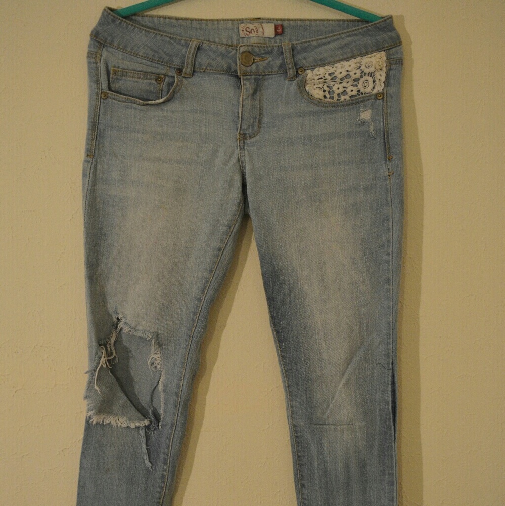 Light Blue Skinny Jeans