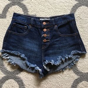 Bullhead high rise shorts 26 like one teaspoon