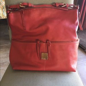 Dooney & Bourke Red Purse retails for over $350