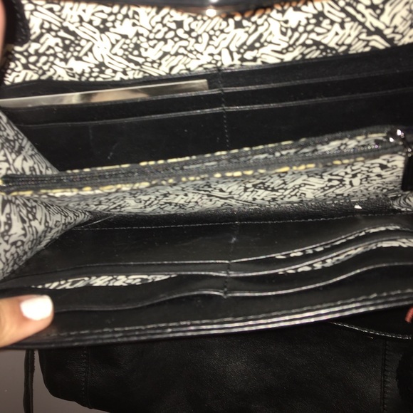 Rebecca Minkoff Studded Wallet on a Chain in black - Picture 3 of 8