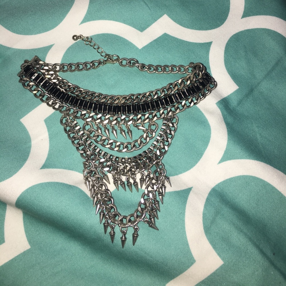 Black and silver choker❤