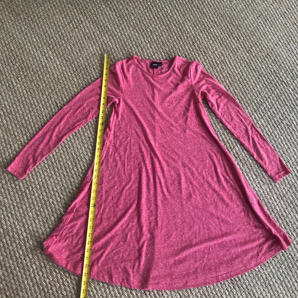Long sleeve flare dress