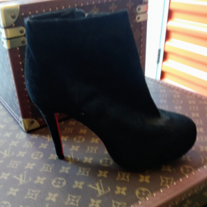 Christian Louboutin black boots