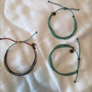 Set of 3 Pura Vida Bracelets