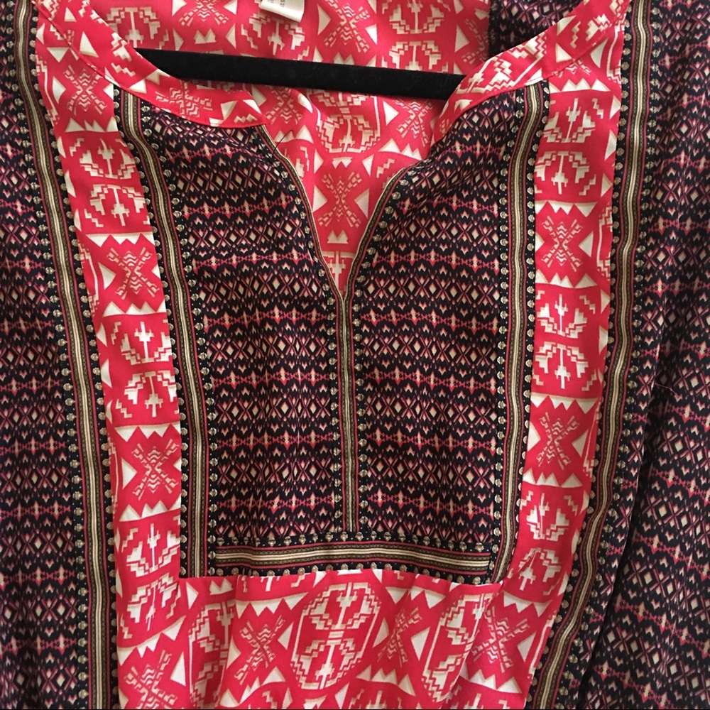 Tribal print blouse