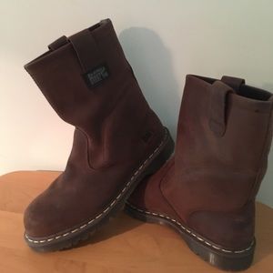 Doc Martin steel toe work boots